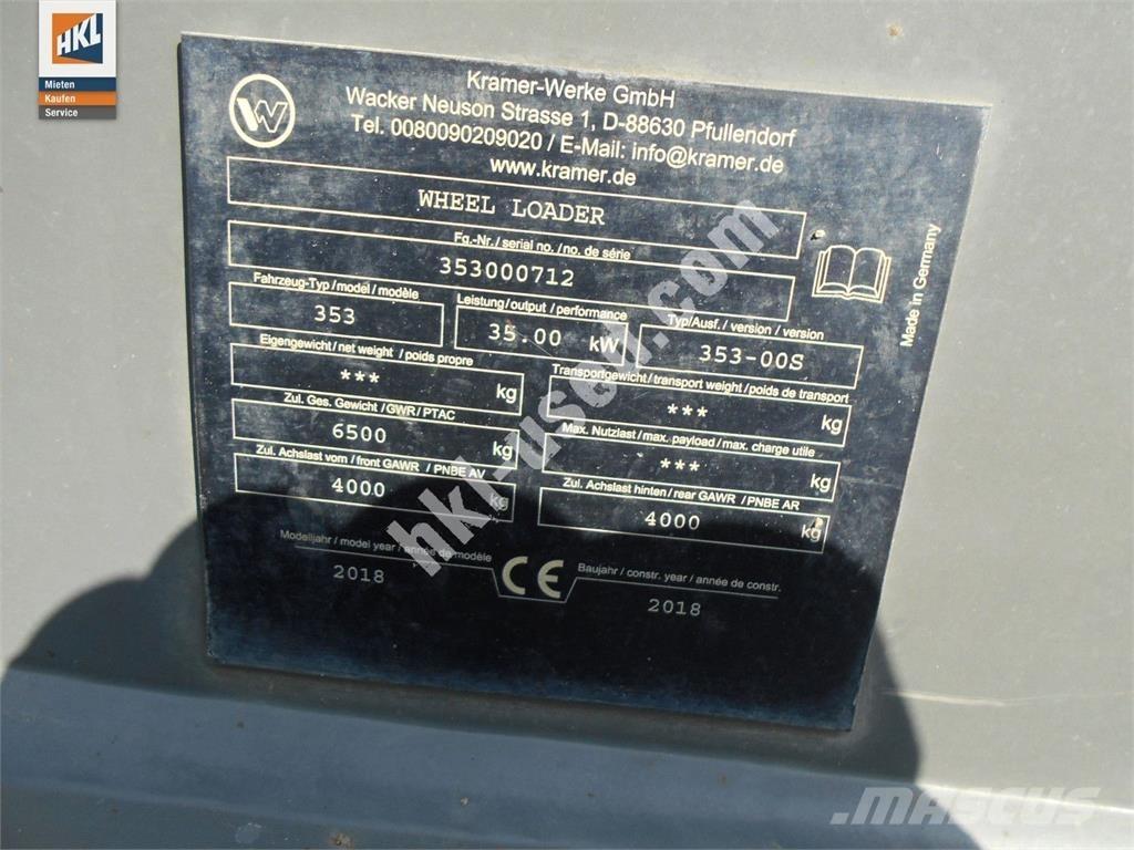 Kramer 5075 Incarcator pe pneuri