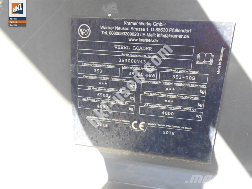 Kramer 5075 Incarcator pe pneuri