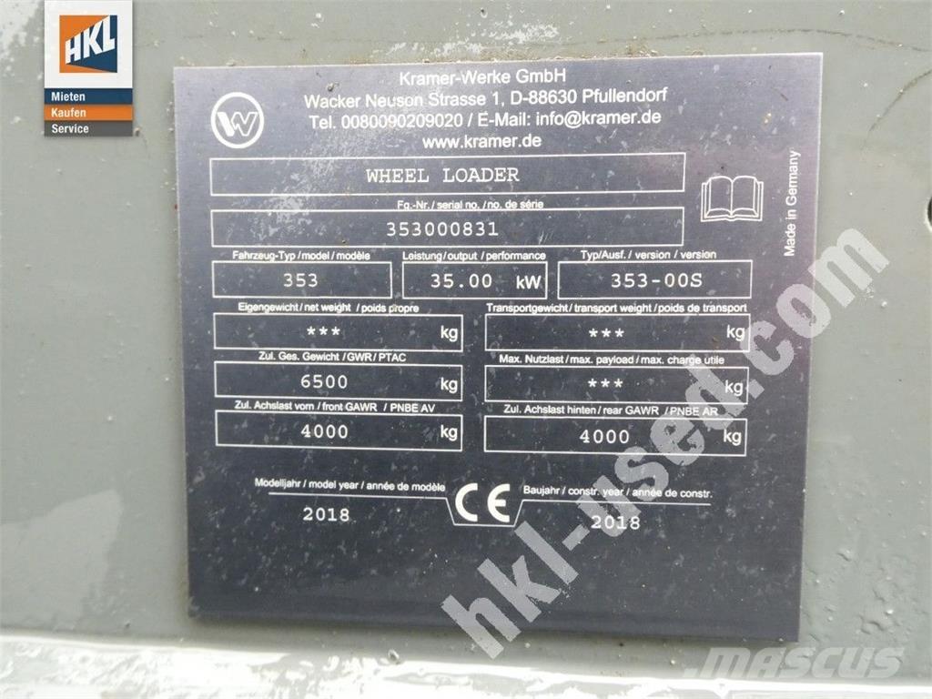 Kramer 5075 Incarcator pe pneuri