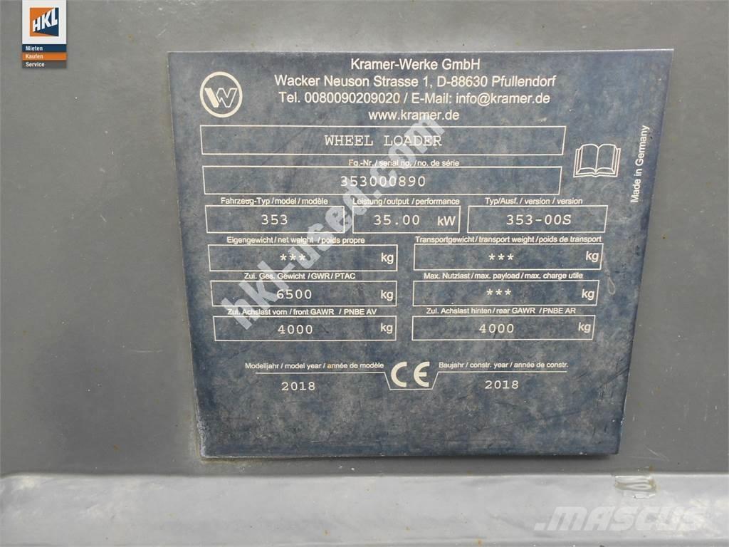 Kramer 5075 Incarcator pe pneuri