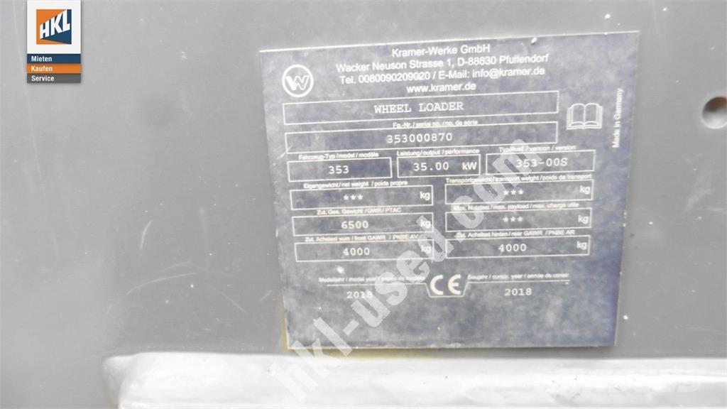 Kramer 5075 Incarcator pe pneuri