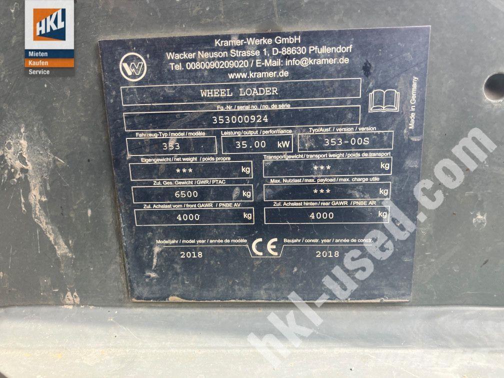 Kramer 5075 Incarcator pe pneuri