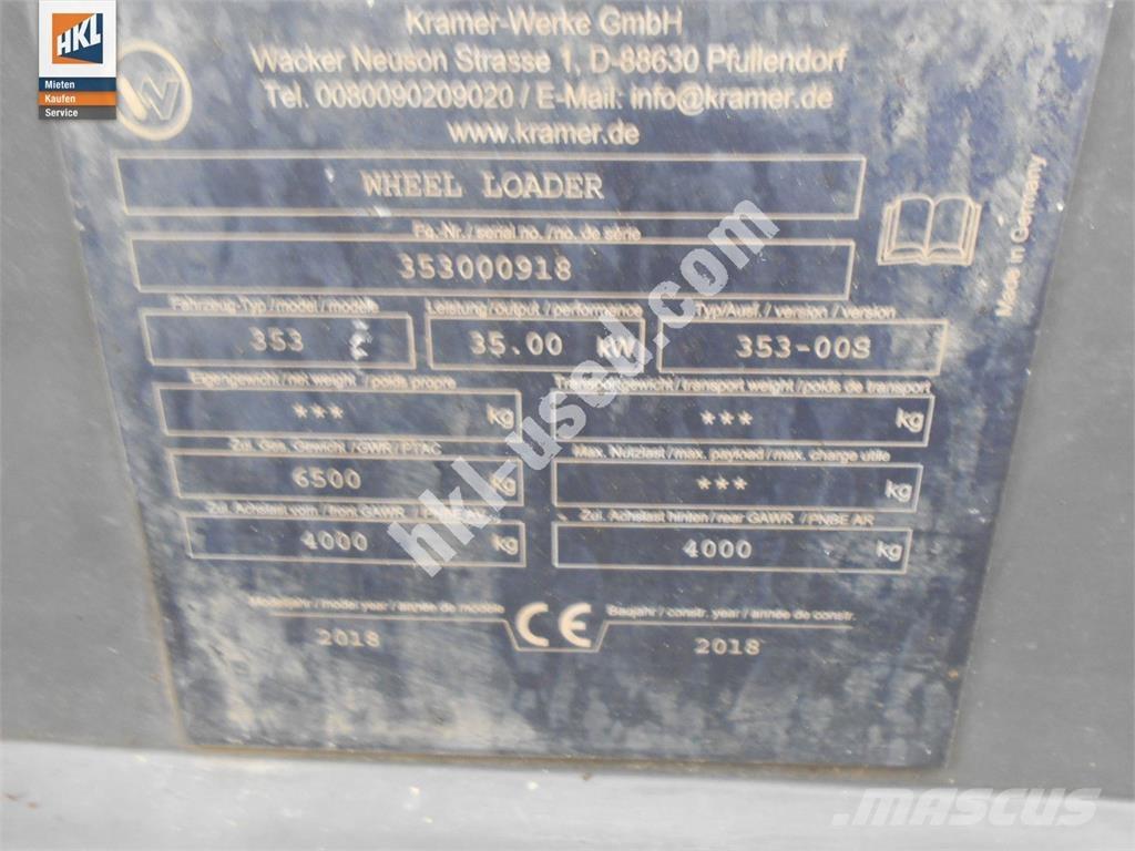 Kramer 5075 Incarcator pe pneuri