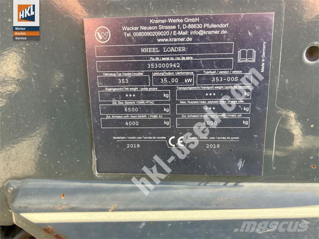 Kramer 5075 Incarcator pe pneuri