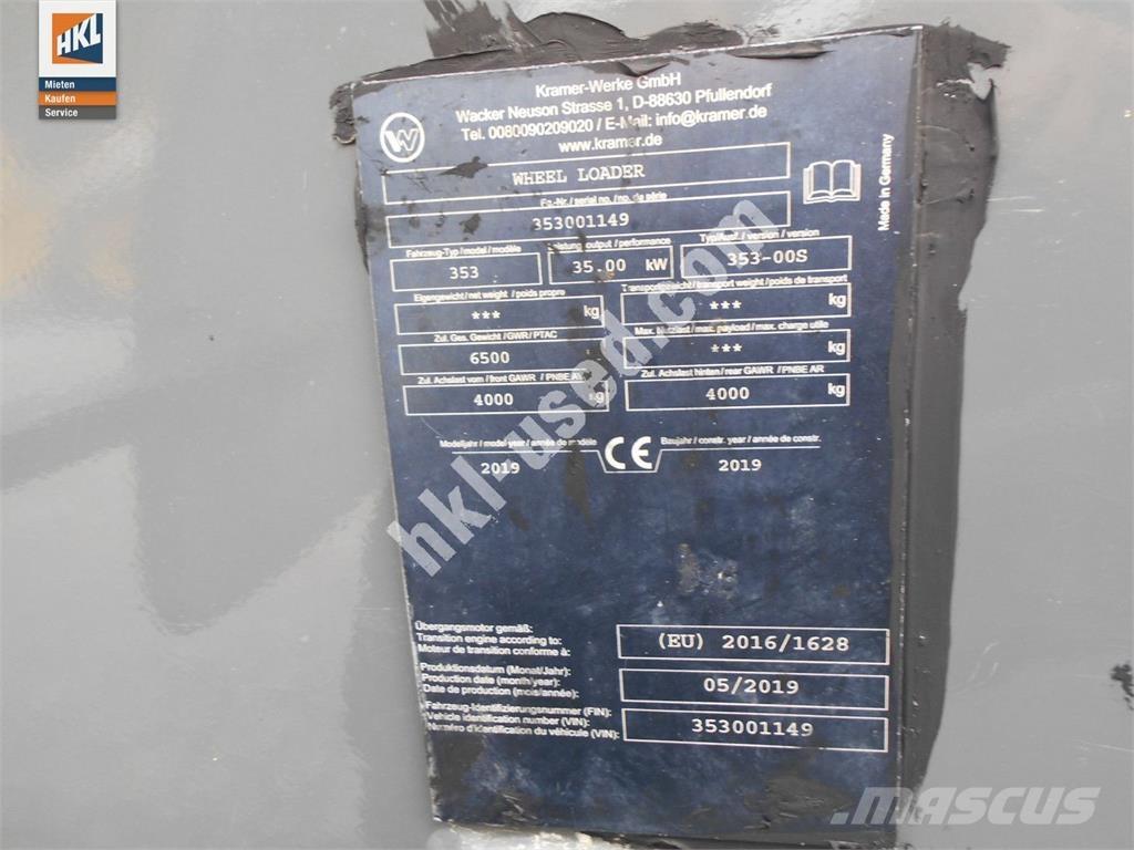 Kramer 5075 Incarcator pe pneuri