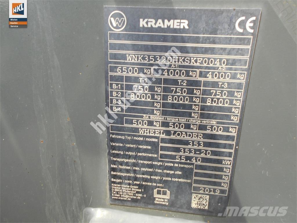 Kramer 5075 Incarcator pe pneuri