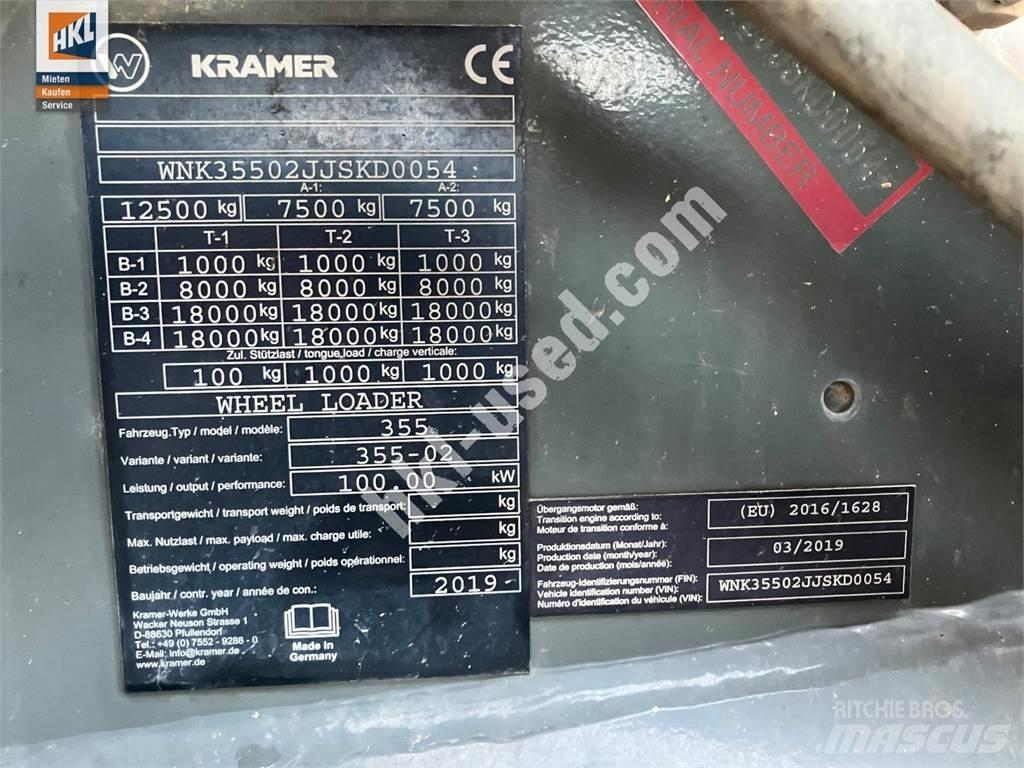 Kramer 8155 Incarcator pe pneuri