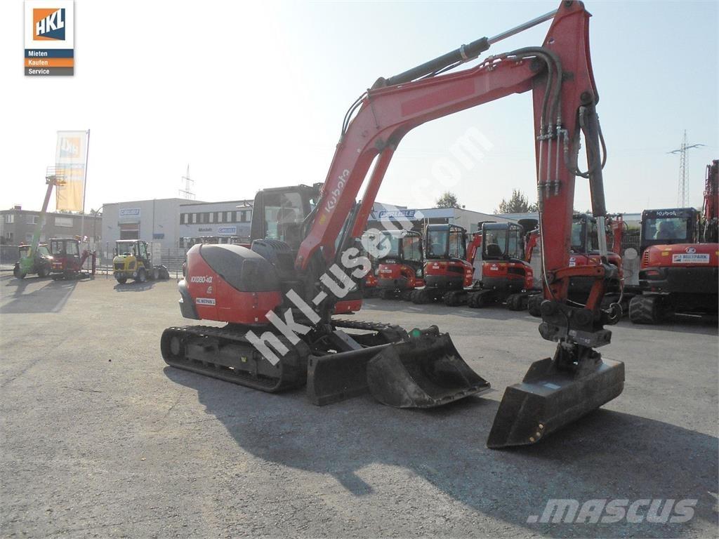 Kubota KX 080-4 Mini excavatoare < 7t