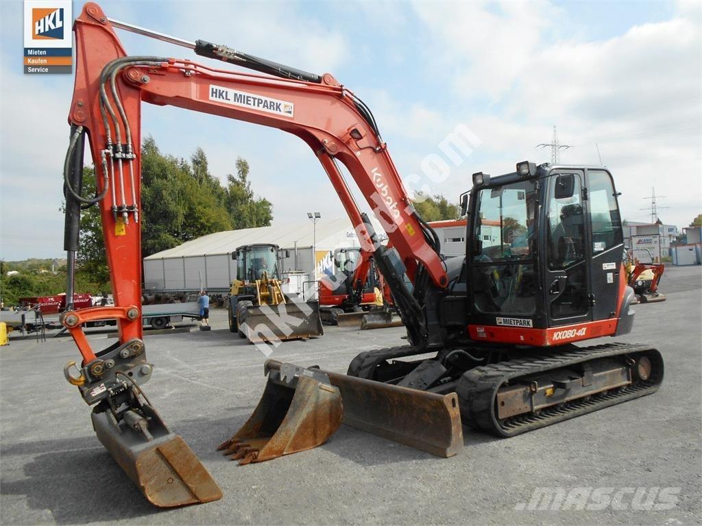 Kubota KX 080-4 Mini excavatoare < 7t