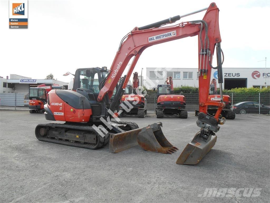 Kubota KX 080-4 Mini excavatoare < 7t