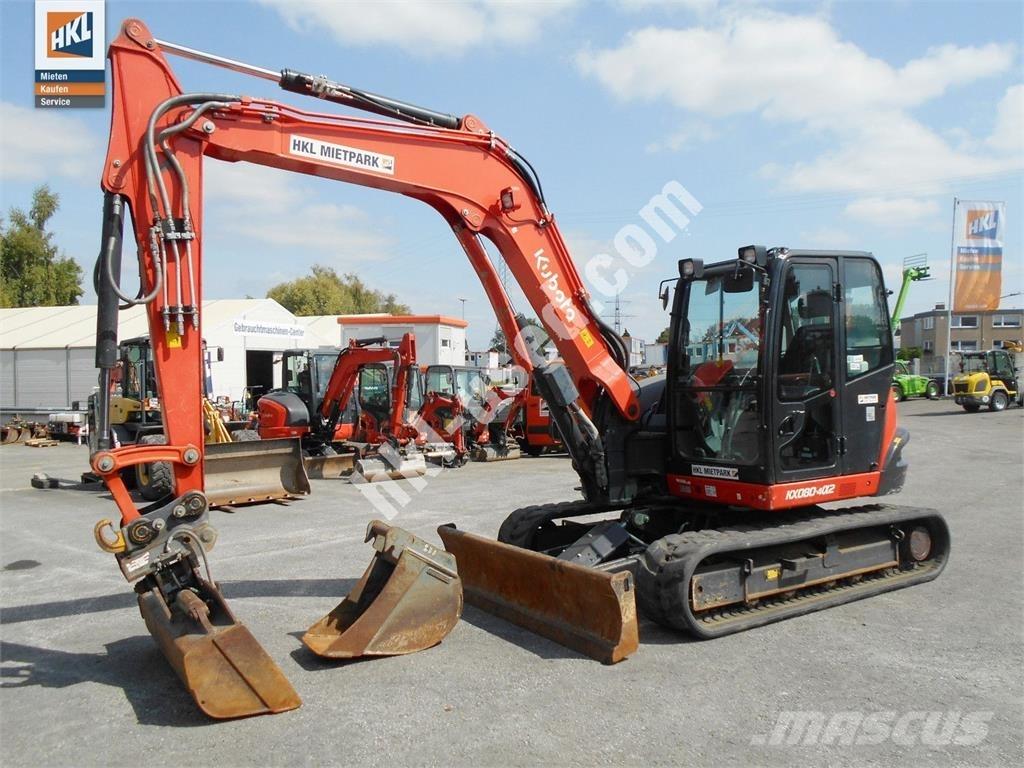 Kubota KX 080-4 Mini excavatoare < 7t