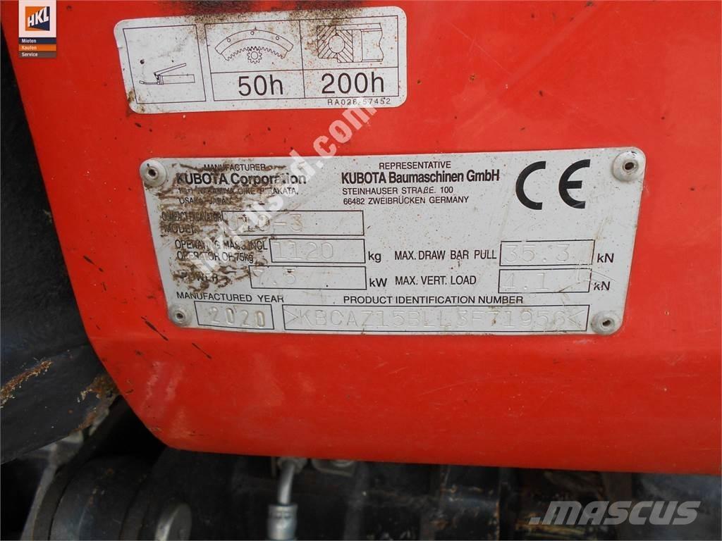 Kubota U 10-3 Mini excavatoare < 7t