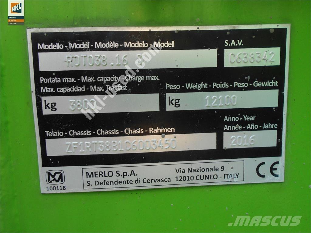 Merlo ROTO 38.16 S Stivuitoare telescopice