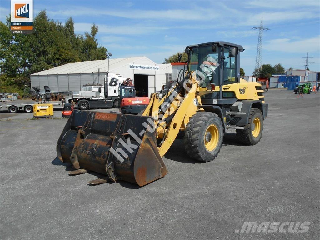 Yanmar V 120 Incarcator pe pneuri