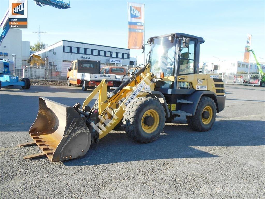 Yanmar V 80 Incarcator pe pneuri