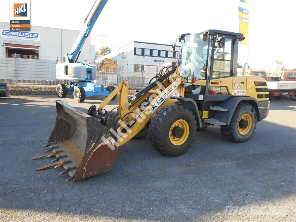 Yanmar V 80 Incarcator pe pneuri