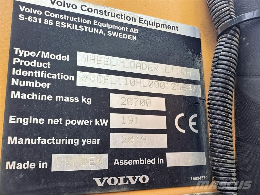 Volvo L110H Incarcator pe pneuri
