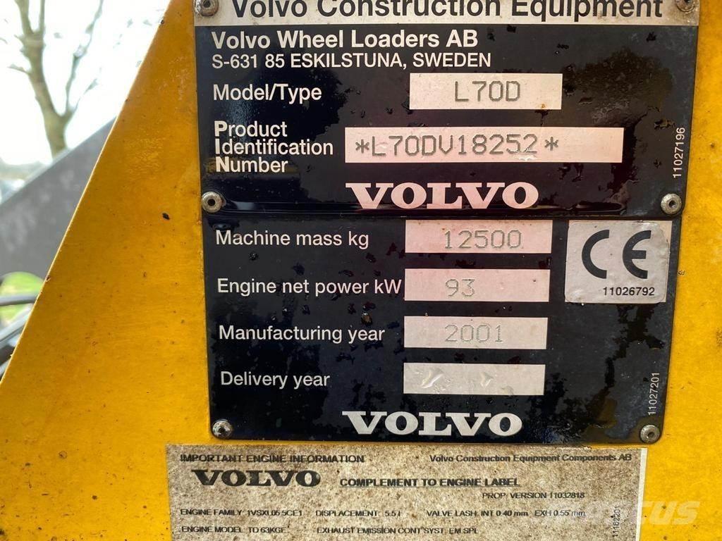 Volvo L70D Incarcator pe pneuri