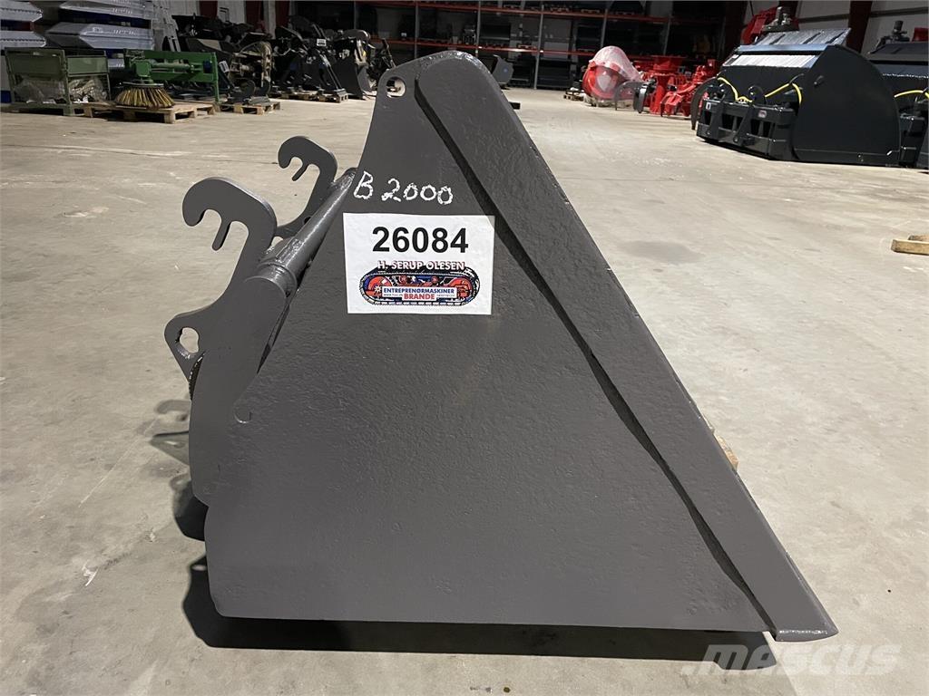  1.80 kbm Højtipskovl Pistoane