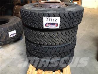  11xR22.5 dæk på fælg - 4 stk Anvelope, roti si jante