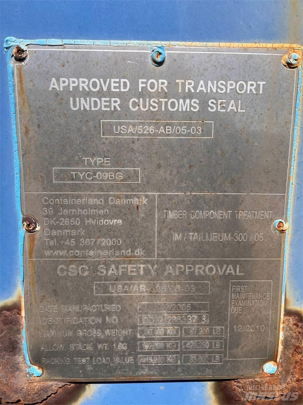  20FT Container Containere pentru depozitare