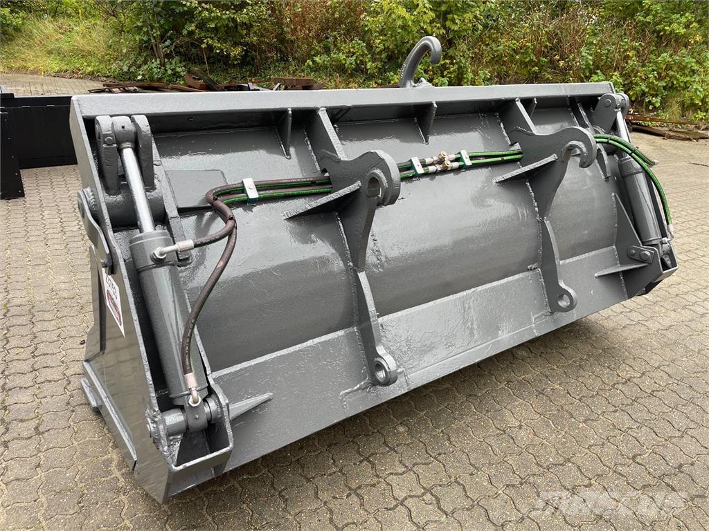  2570 mm 4-i-en skovl Pistoane