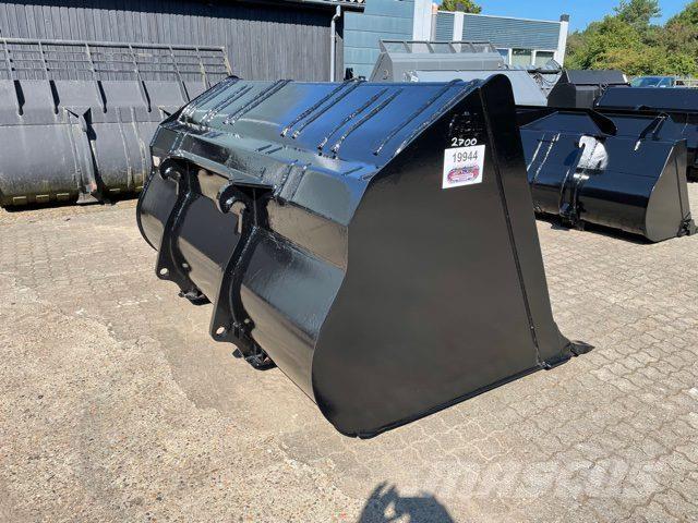  2700 mm Læsseskovl - 4 kbm Pistoane