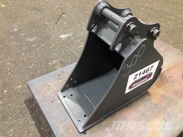  300 mm Graveskovl ex. Demo Pistoane