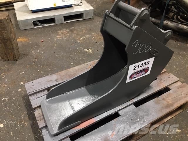  300 mm Sokkelskovl Pistoane