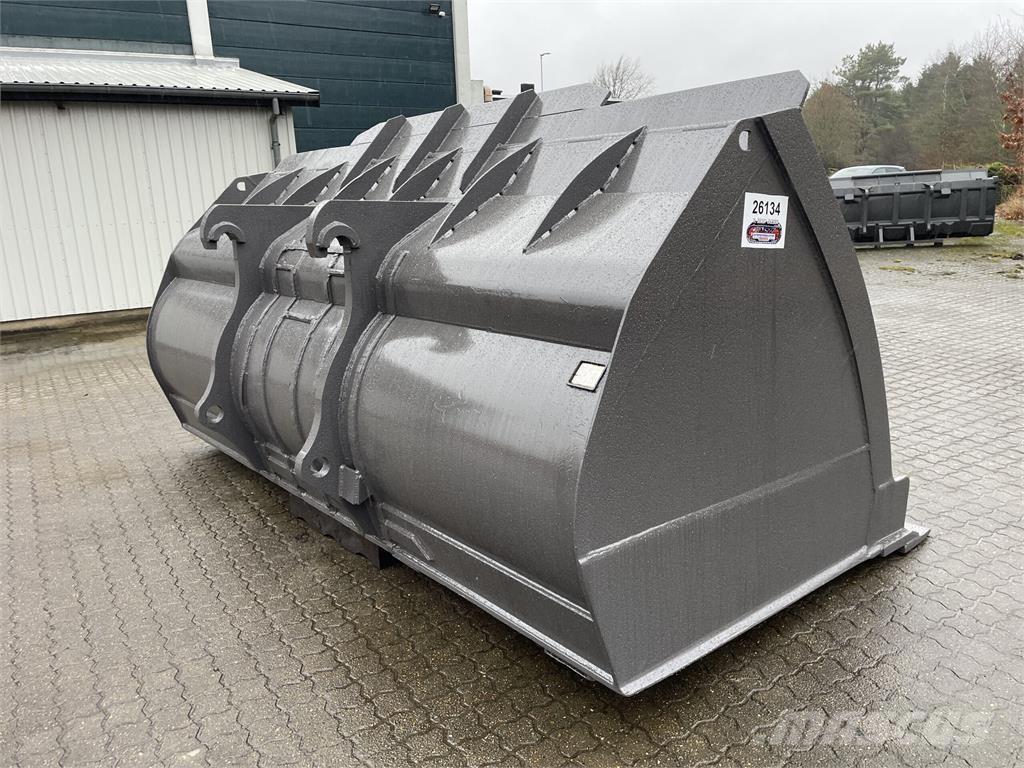  3600 mm Læsseskovl - 7 kbm Pistoane