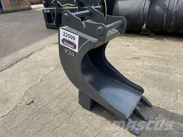  430 mm Graveskovl Pistoane