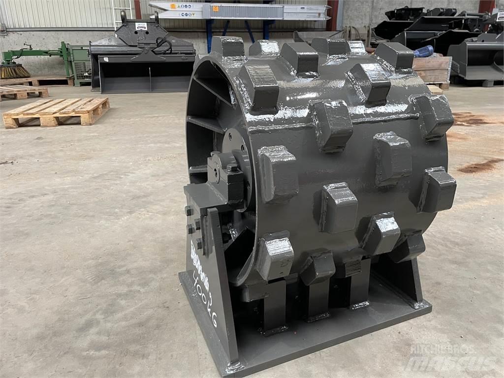  470 mm kompaktorhjul Cilindri compactori cu roti