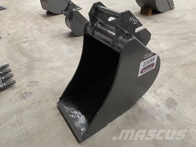  500 mm Graveskovl Pistoane