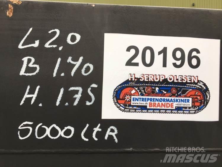  5000 Ltr. Tank Alte componente