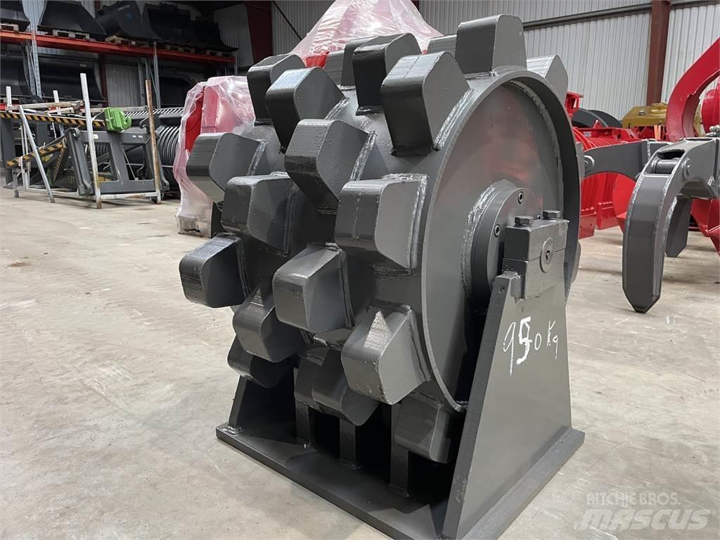  570 mm kompaktorhjul Cilindri compactori cu roti