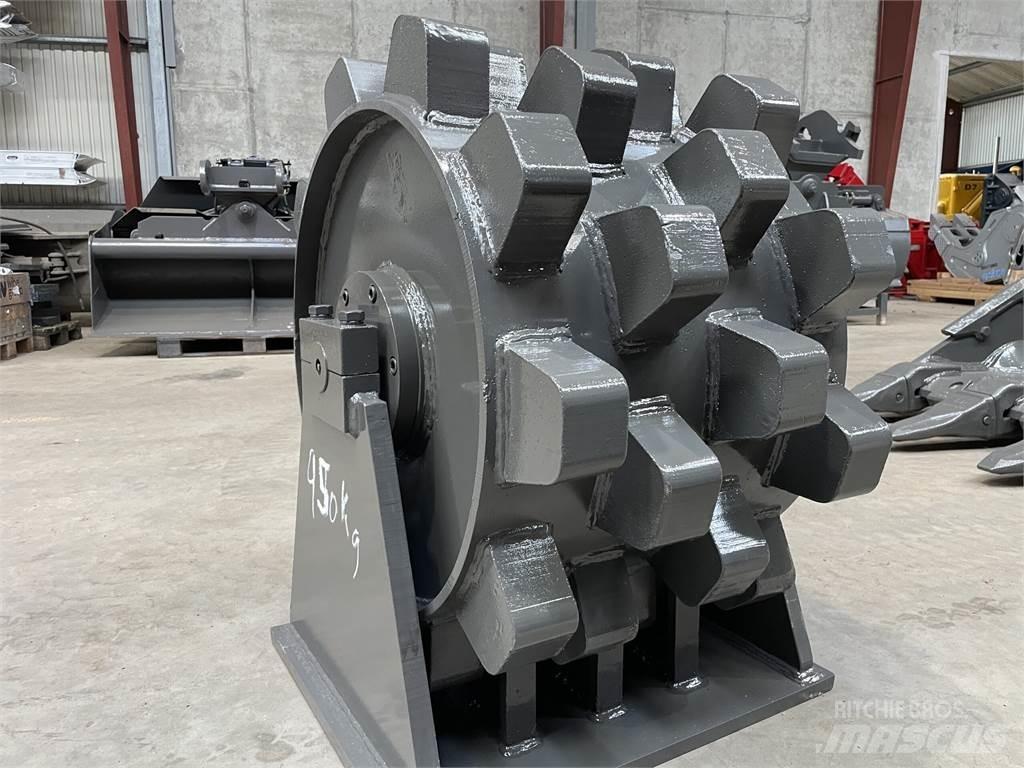  570 mm kompaktorhjul Cilindri compactori cu roti