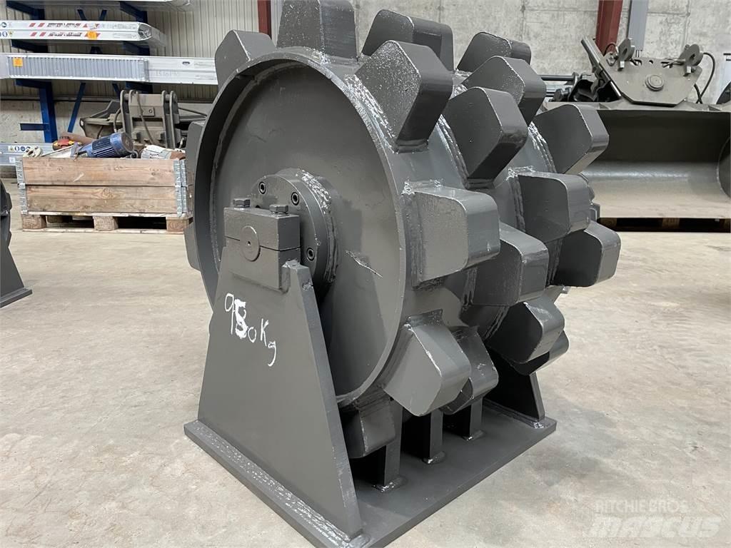  570 mm kompaktorhjul Cilindri compactori cu roti