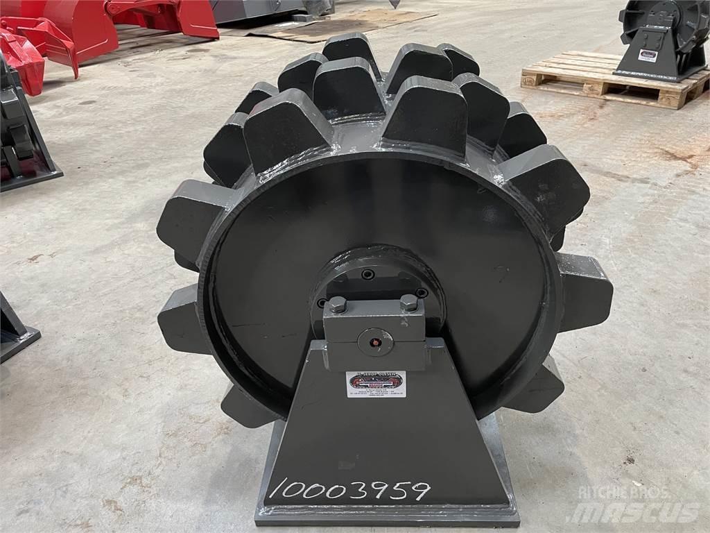  570 mm kompaktorhjul Cilindri compactori cu roti
