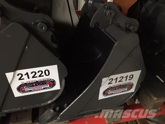  600 mm Graveskovl ex. Demo Pistoane