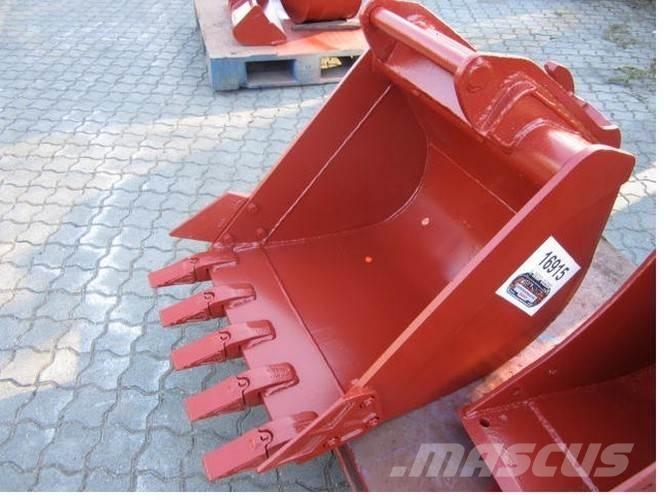  660 mm Graveskovl Pistoane