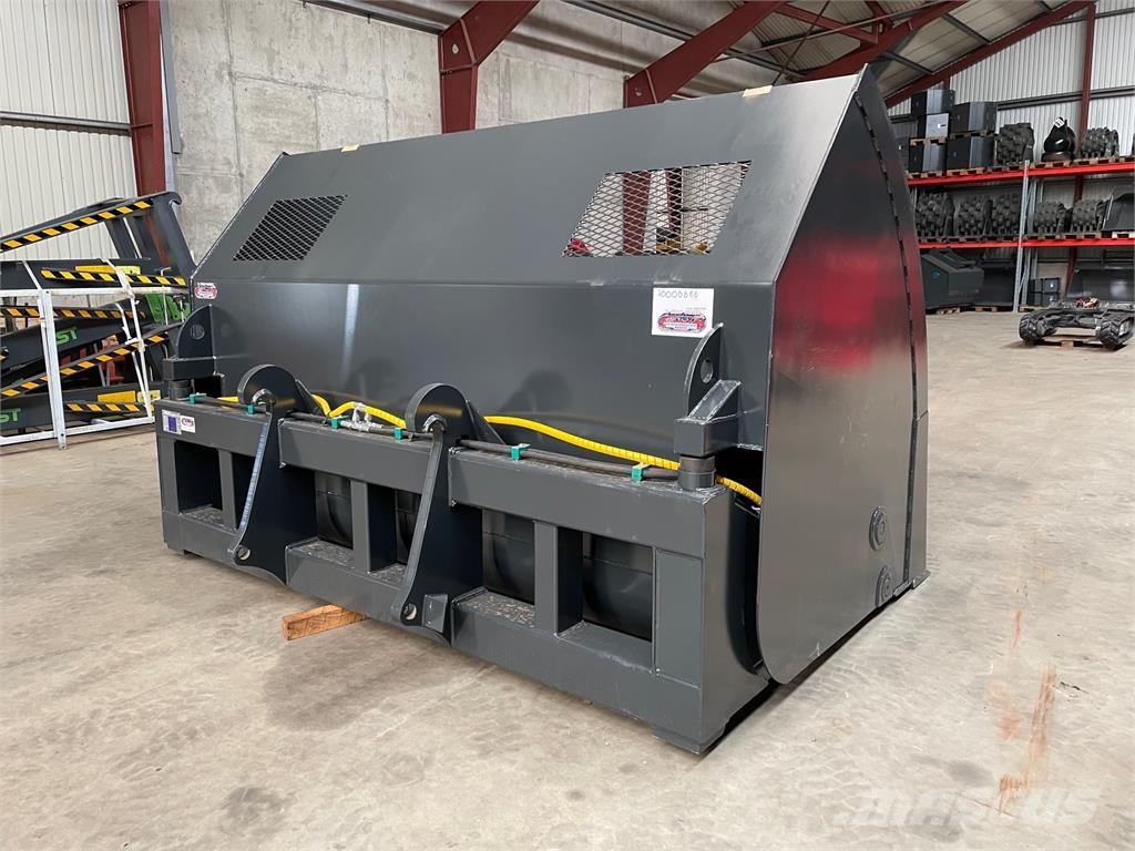  8 kbm Højtipskovl Pistoane