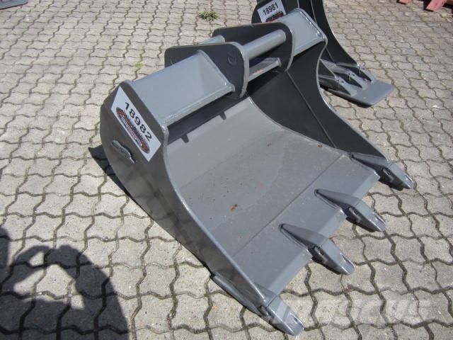  900 mm Graveskovl Pistoane