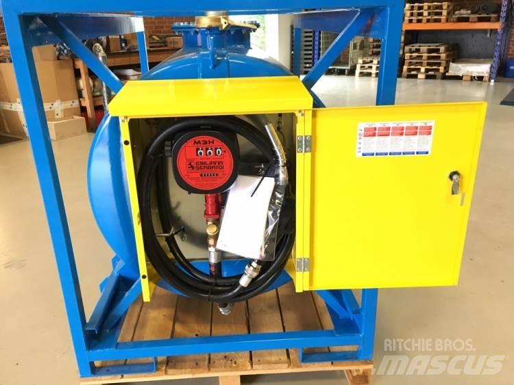  910 Ltr. Dieseltank Alte componente