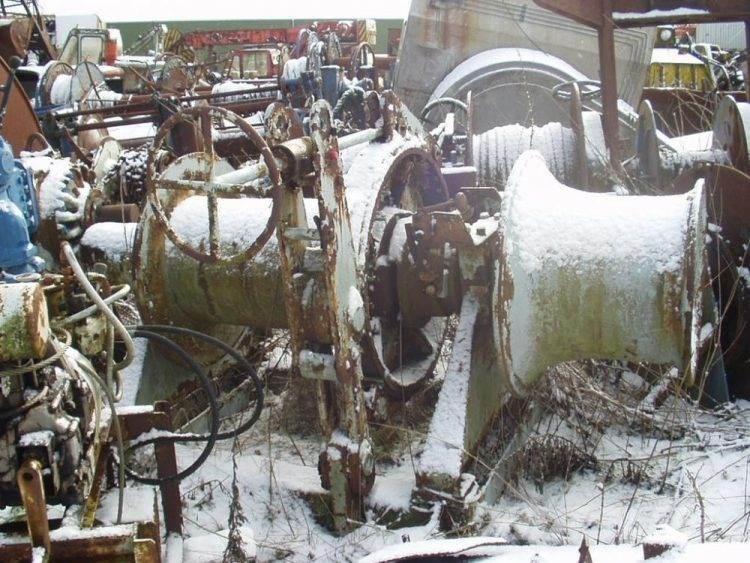  Ankerspil ex. Hvidbjørn Dispozitive de ridicare / lifturi pentru diferite materiale