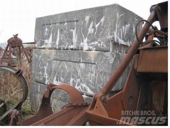  Ballastvægte 3 stk. - 3500 kg Piese si echipamente pentru macara