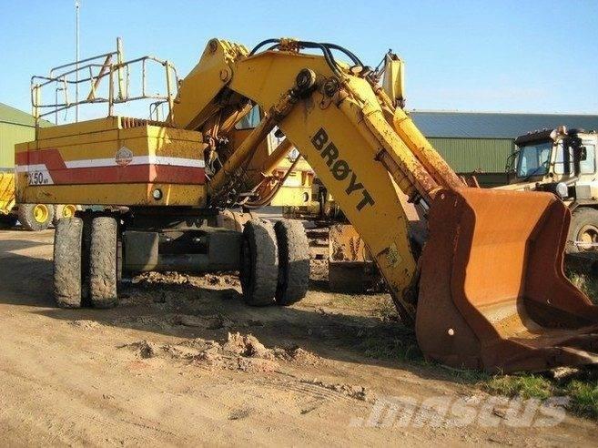Brøyt X50WF til ophug Excavatoare pe șenile
