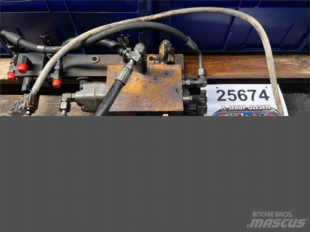 CAT 323D ventilgruppe-CON Hidraulice