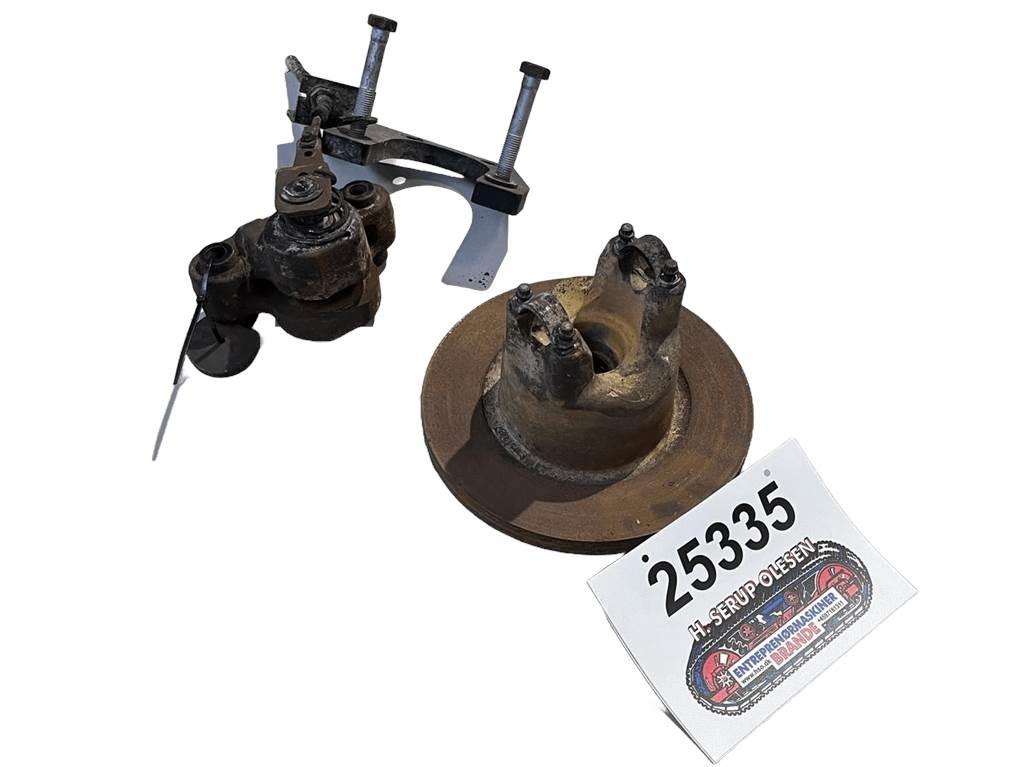 CAT 908M, Håndbremse Alte componente