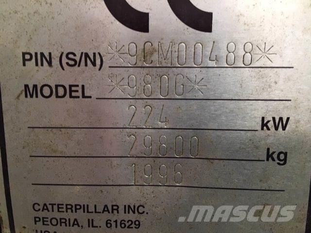 CAT 980G Transmission Transmisie