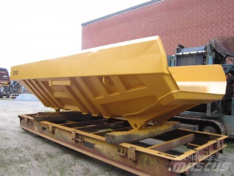 CAT D350D dumperkasse, brugt Minitractor de teren